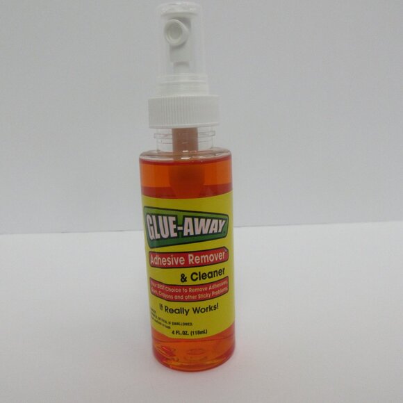 Glue-Away Adhesive Remover & Cleaner Removes Gum, Crayons & Sticky Problems 4oz - Picture 1 of 3